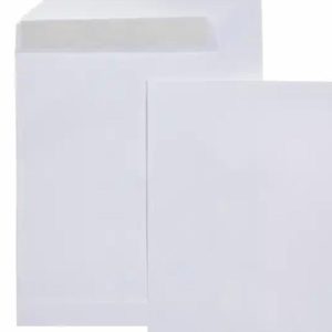 A4 size white envelopes_