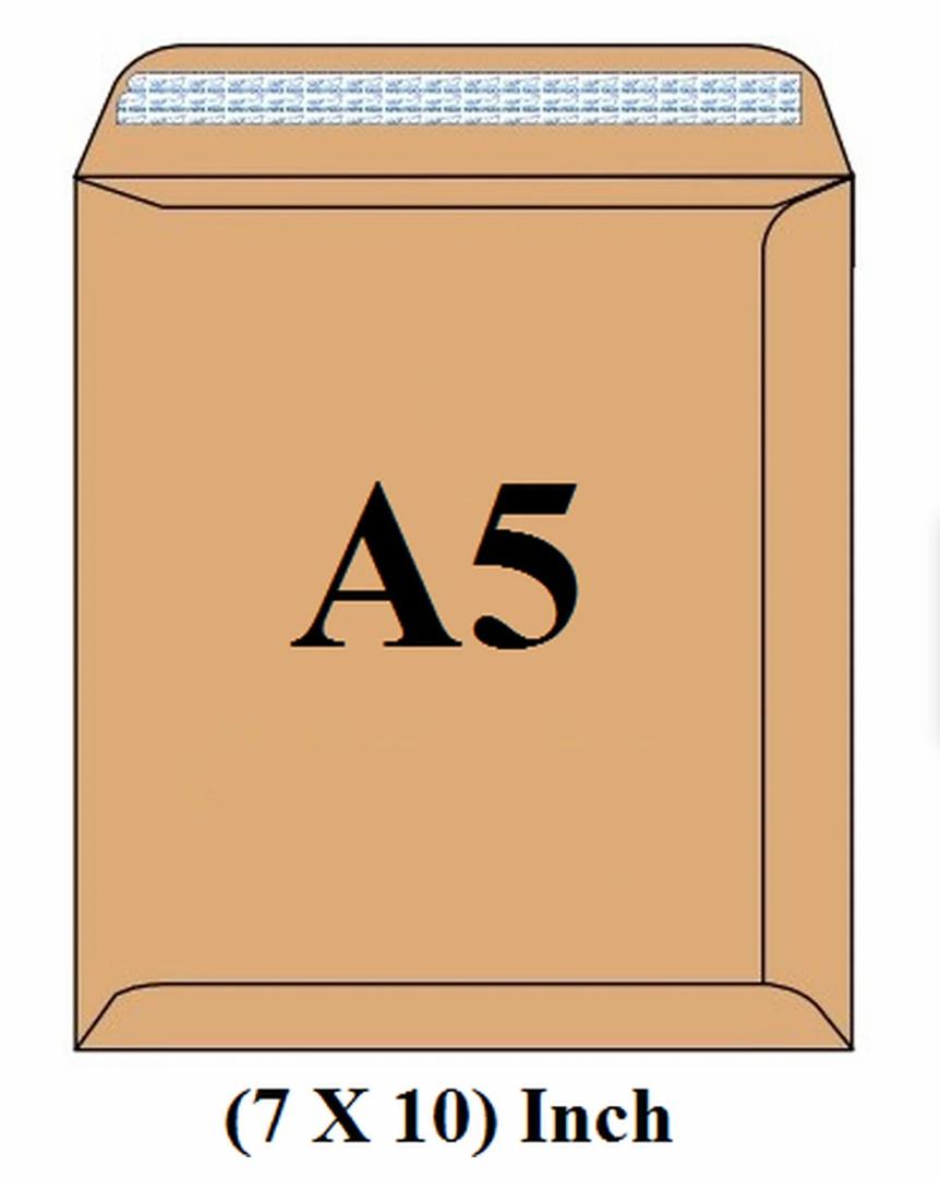 A5 Size Brown Envelopes