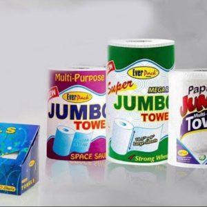 Multi-Pack Jumbo Paper Towels – Assorted Brands, High Absorbency, Multi-Purpose Use