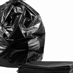 Heavy-Duty Black Garbage Bags – 50 Count, Large Capacity, Tear-Resistant