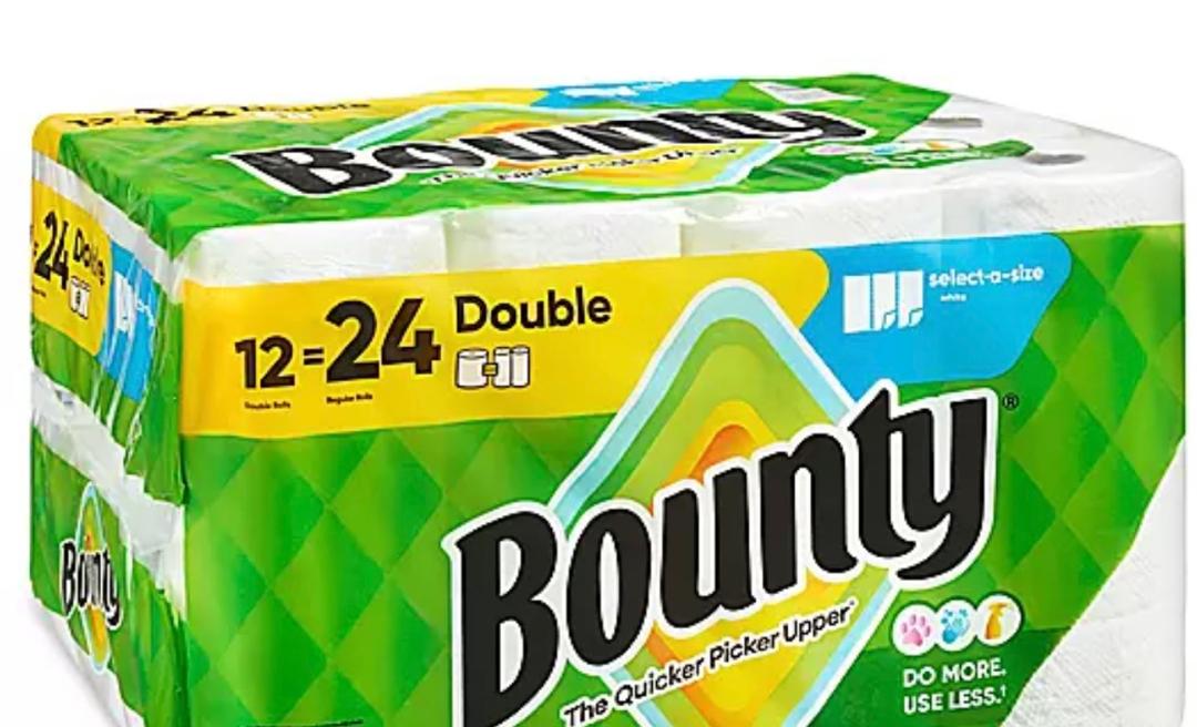 Bounty Select-A-Size Paper Towels, 12 Double Rolls (Equals 24 Regular Rolls)
