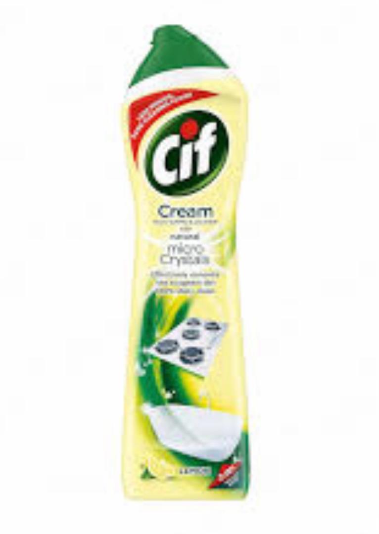 Cif Lemon Cream Cleaner with Natural Micro Crystals