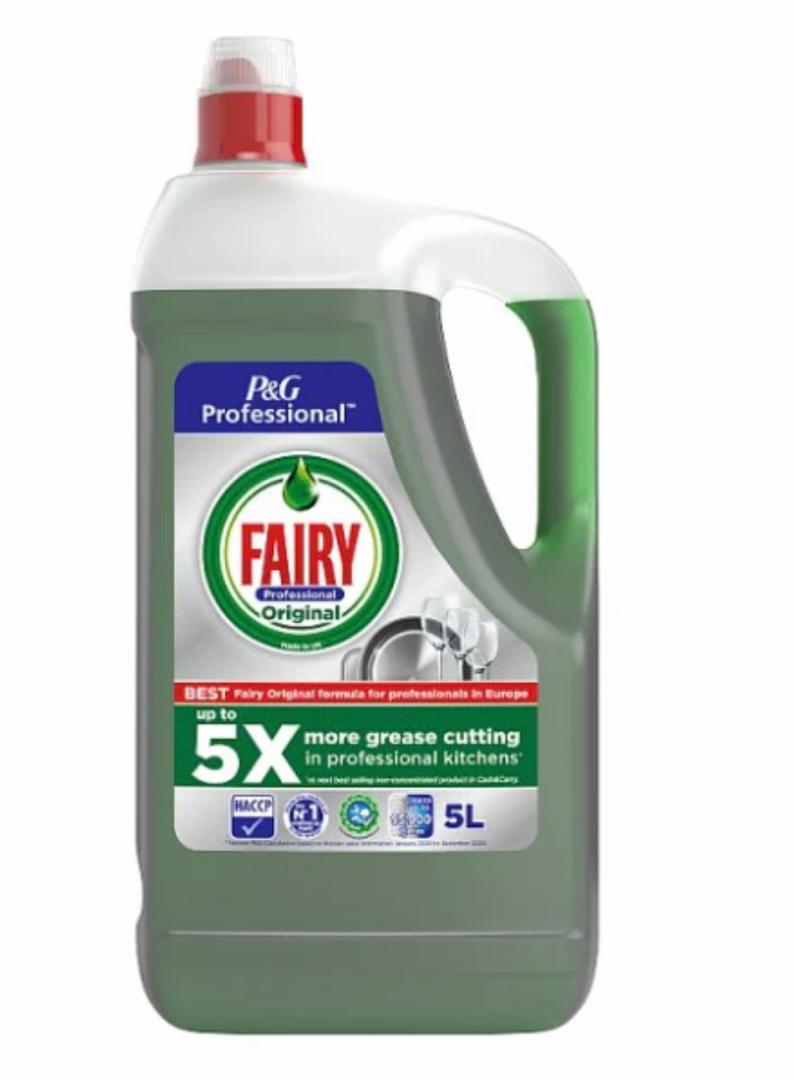 Fairy Professional Original Dish washing Liquid Soap – 5L