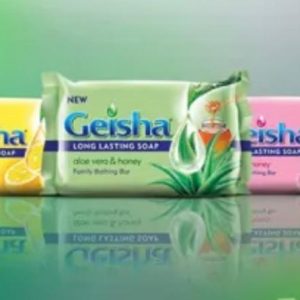 Geisha Long Lasting Family Bathing Soap – Assorted Scents (each soap for 13gh and pack of 5)