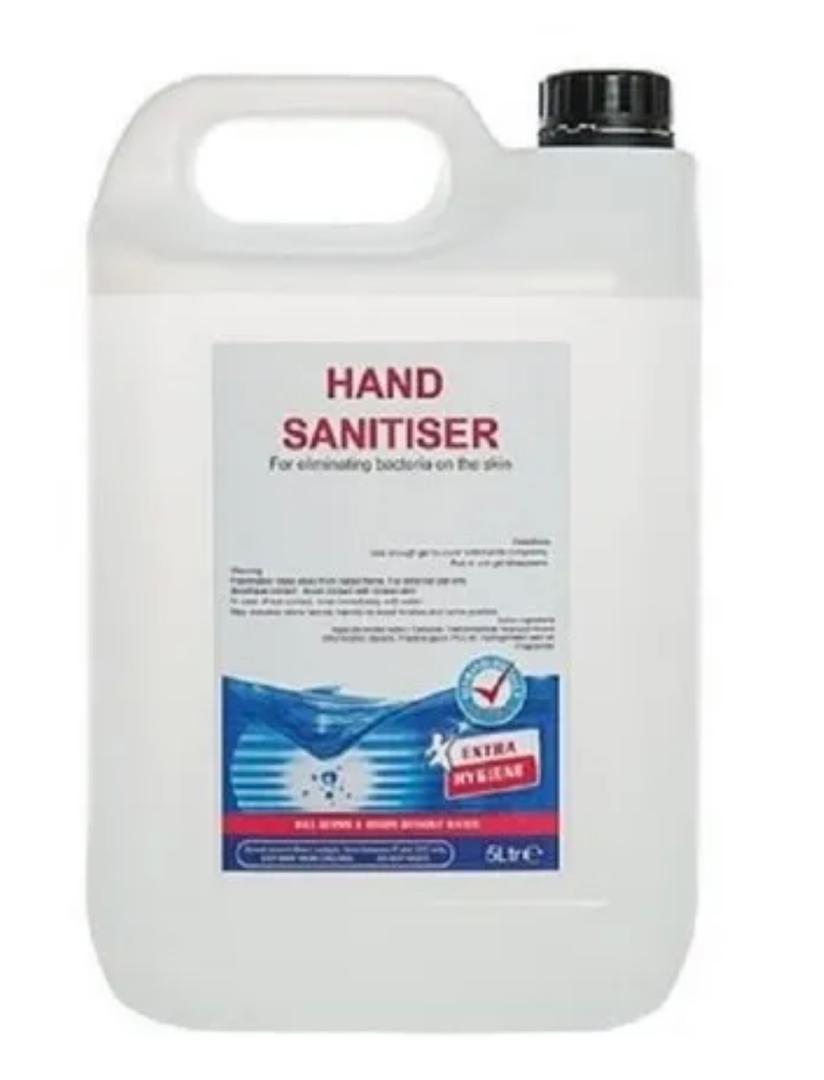 Bulk Hand Sanitiser – 5 Litre Container for High-Capacity Use