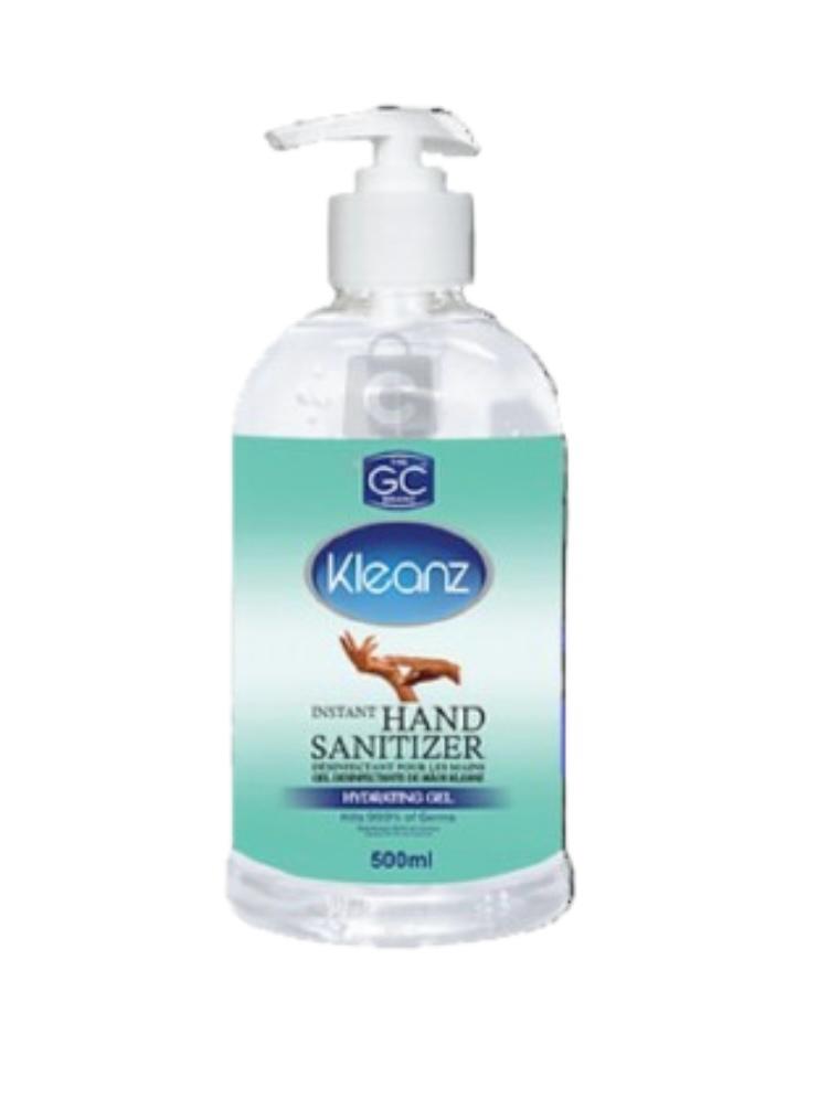 Kleanz Instant Hand Sanitizer – Hydrating Gel with Moisturizers and Vitamin E