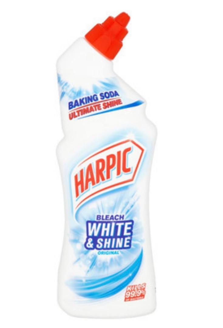 Harpic bleach white and shine
