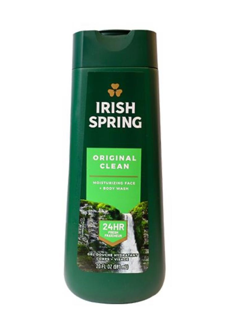 Irish Spring Shower gel pump bottle (85ml)