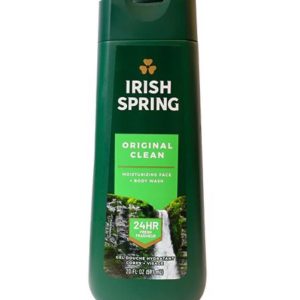 Irish Spring Original Clean Moisturizing Face and Body Wash – 20 FL OZ (591 mL)