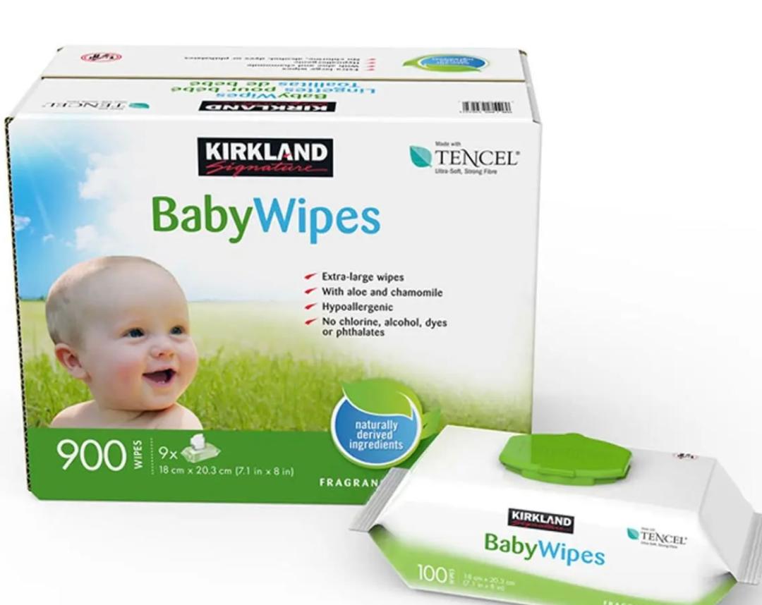 Kirkland Signature Baby Wipes – 900 Count, Fragrance-Free