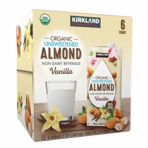 Organic Unsweetened Almond Non Diary Beverage Vanilla