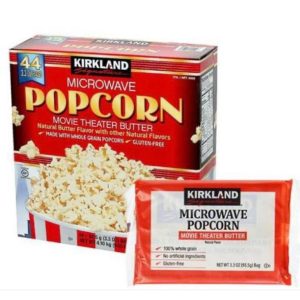 Microwave Popcorn butter flavor